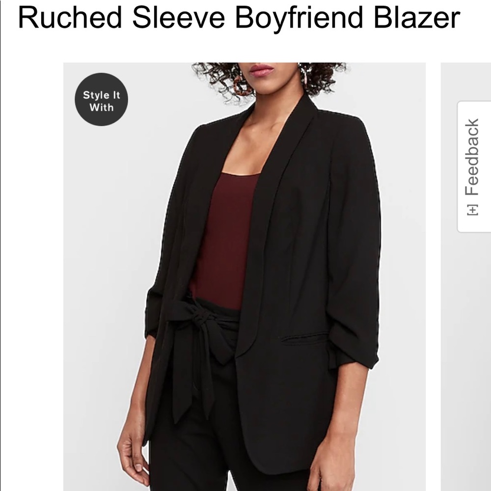 Express Black Blazer